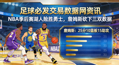 足球必发交易数据网资讯：NBA季后赛湖人险胜勇士，詹姆斯砍下三双数据